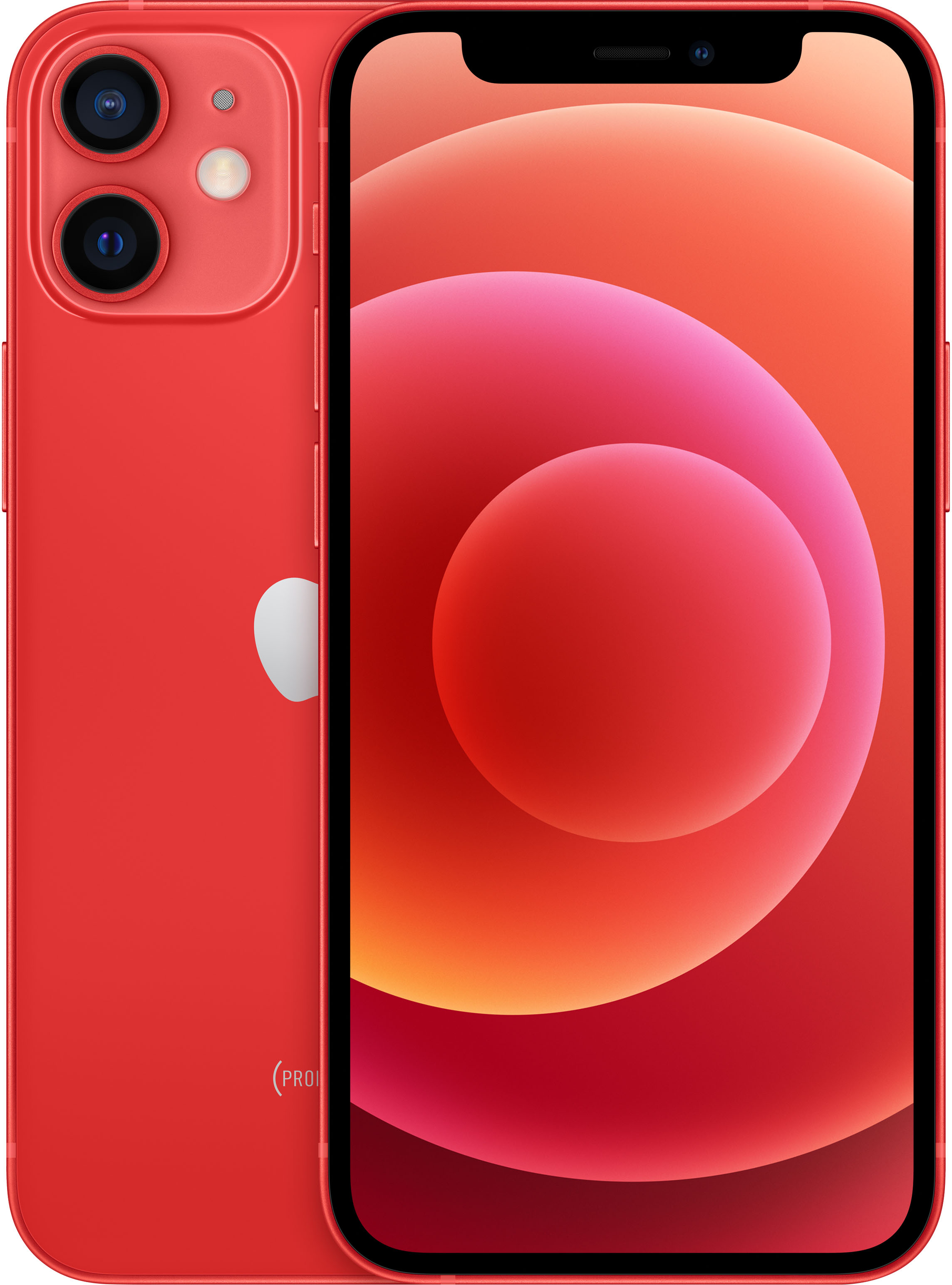 Total Wireless - Apple iPhone 12 Mini 64GB Prepaid - Red