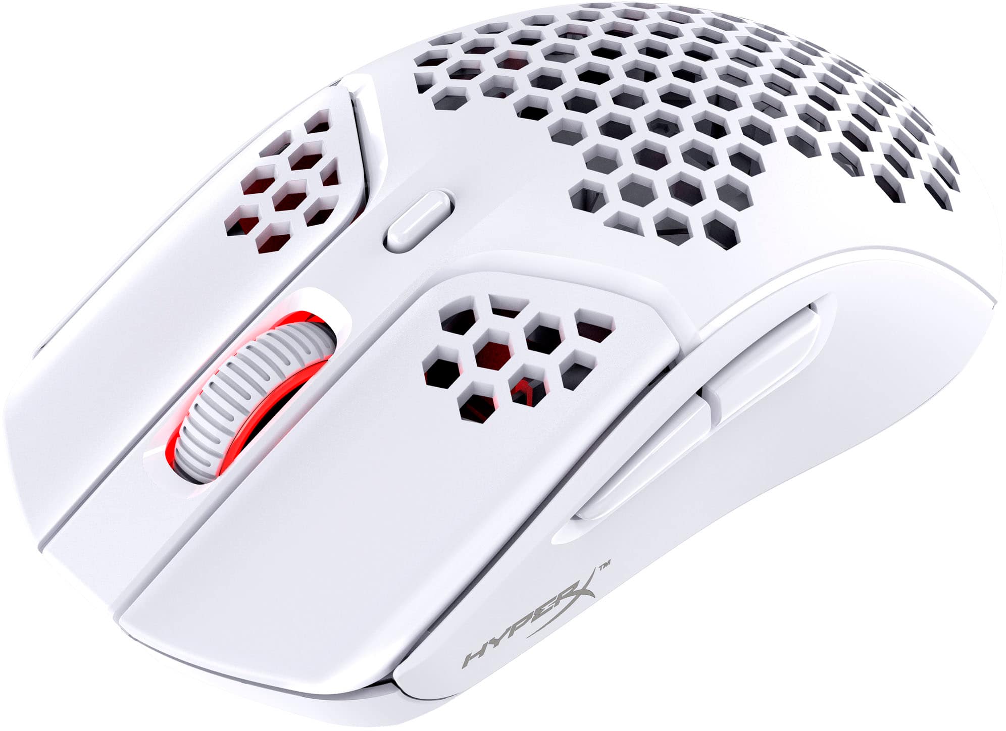 Back. HyperX - Pulsefire Haste Lightweight Wireless Optical Gaming Mouse - White.