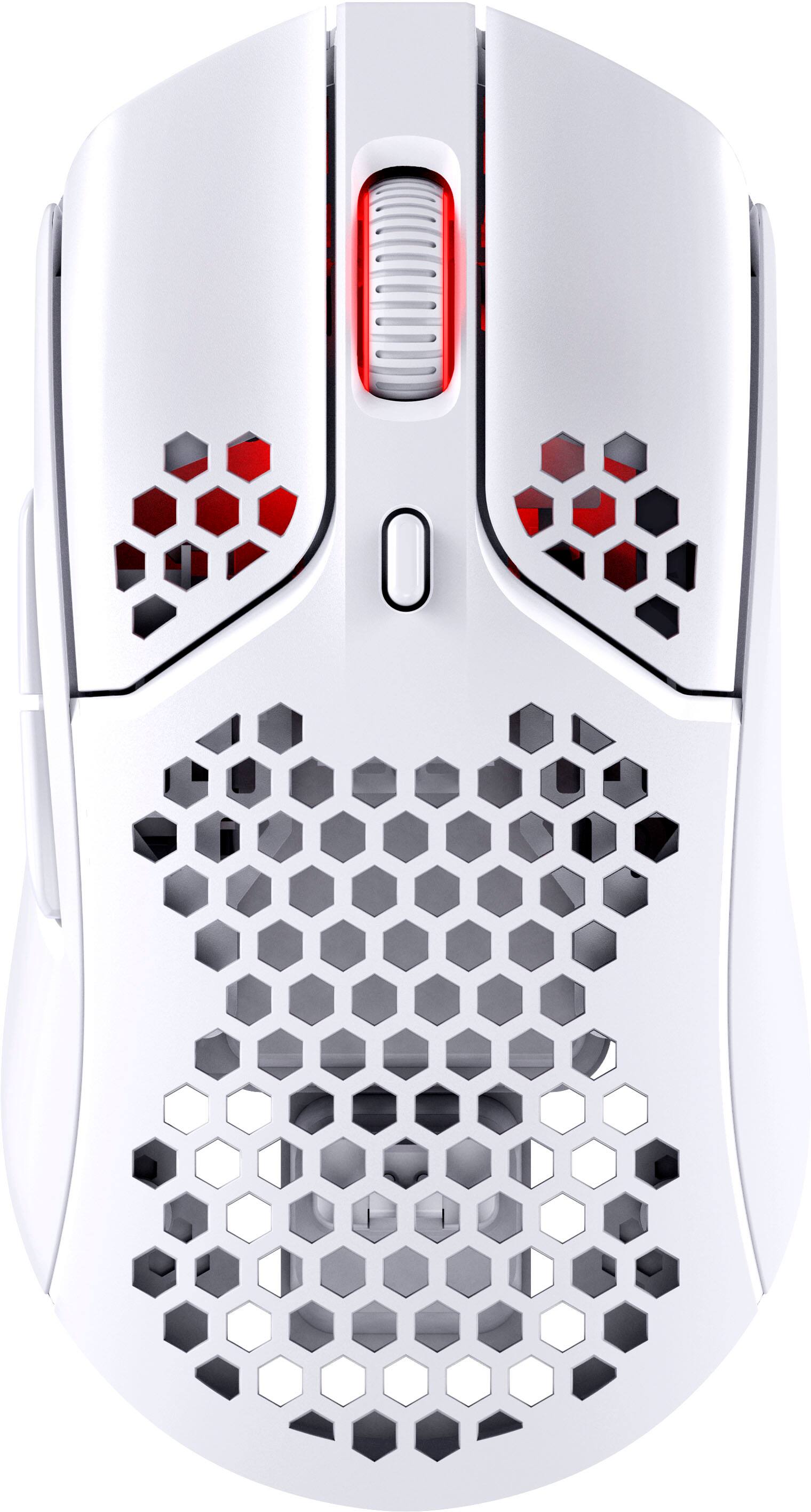 Angle. HyperX - Pulsefire Haste Lightweight Wireless Optical Gaming Mouse - White.