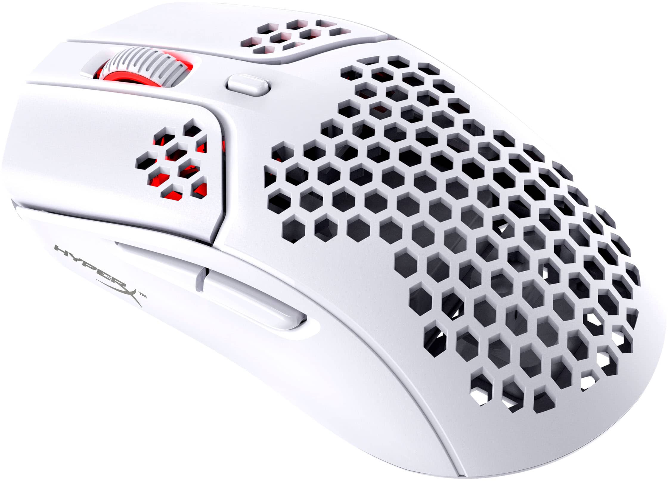 Left. HyperX - Pulsefire Haste Lightweight Wireless Optical Gaming Mouse - White.