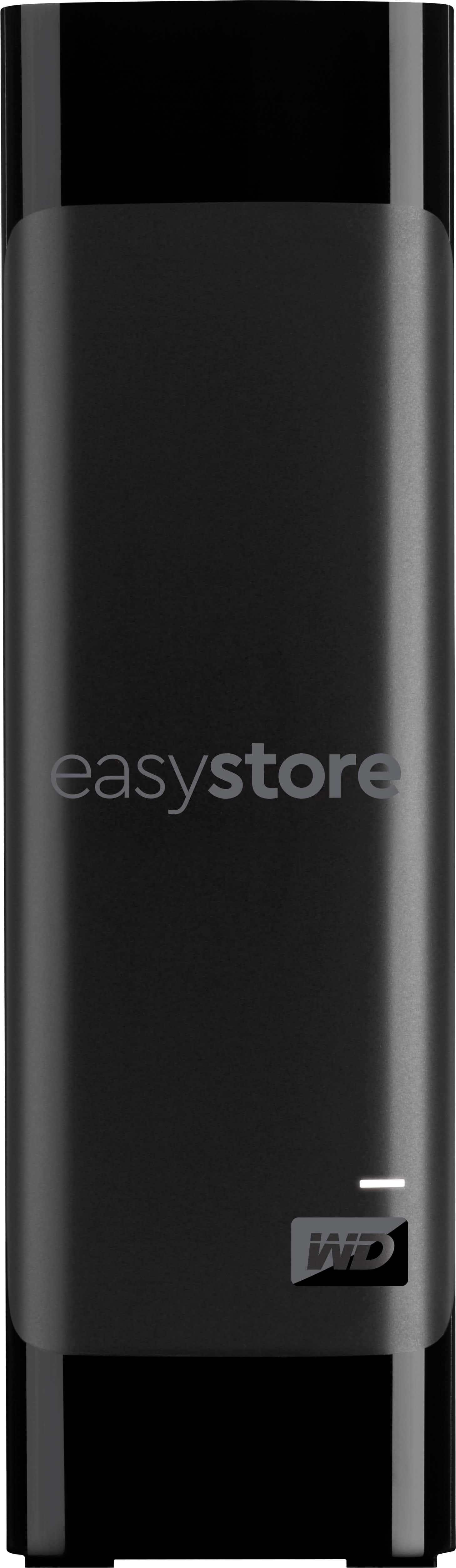 WD - easystore 20TB External USB 3.0 Hard Drive - Black - Front_Zoom
