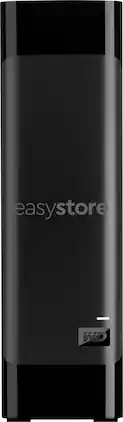 WD - easystore 20TB External USB 3.0 Hard Drive - Black
