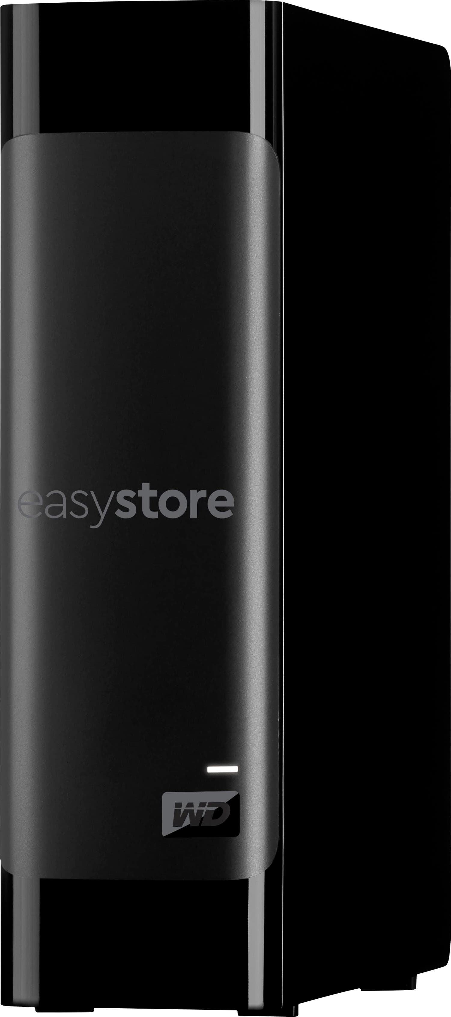 Alt View 1. WD - easystore 20TB External USB 3.0 Hard Drive - Black.