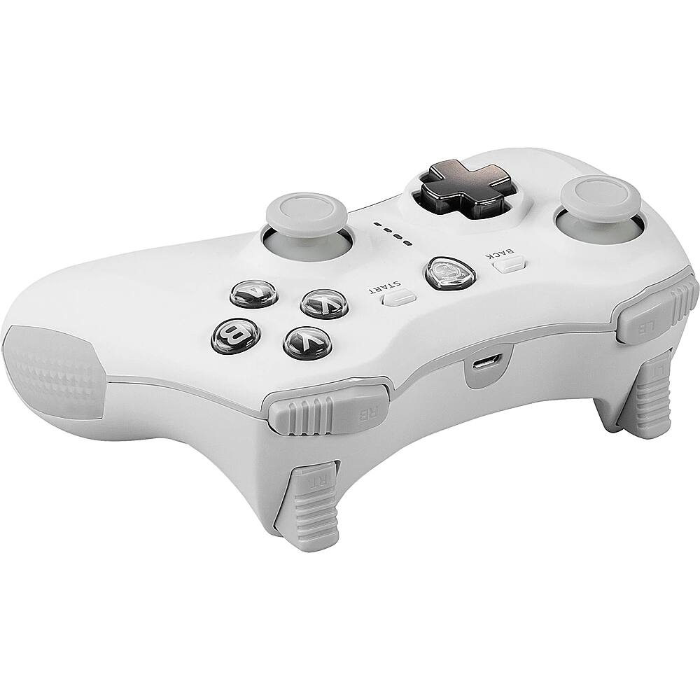 Alt View 12. MSI - FORCE GC30 V2 Wired/Wireless Gaming Controller for Windows 7, 8, 10 - Android 4.1 and Later - Sony PlayStation 3 - White.