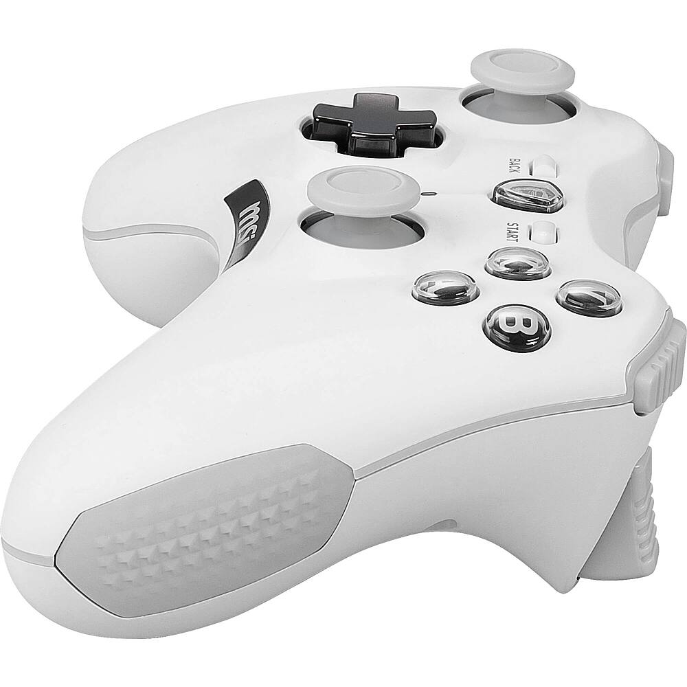Alt View 13. MSI - FORCE GC30 V2 Wired/Wireless Gaming Controller for Windows 7, 8, 10 - Android 4.1 and Later - Sony PlayStation 3 - White.