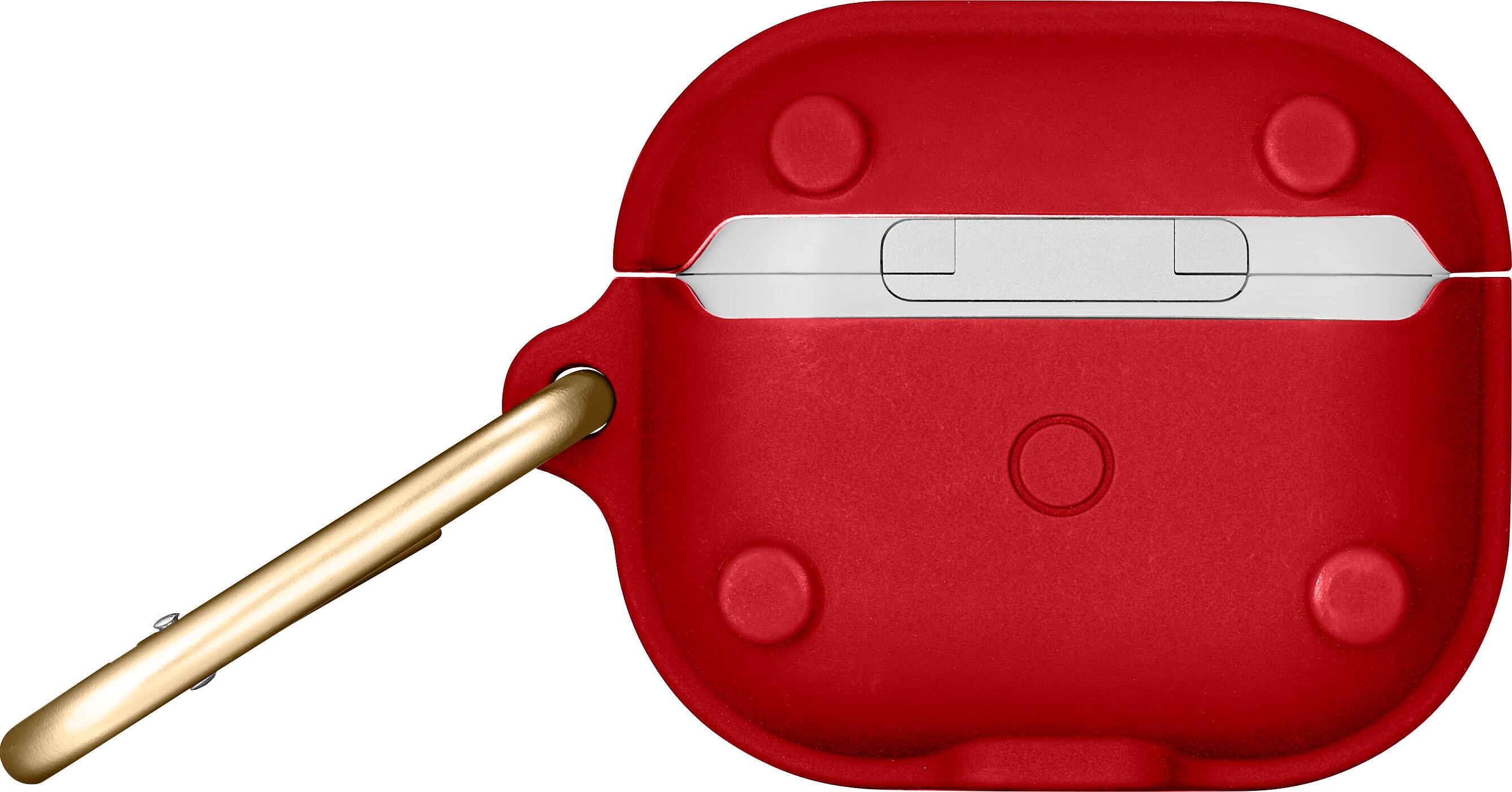 Alt View 12. Insignia™ - Magnetic Silicone Case for Apple AirPods (3rd Generation) - Red.