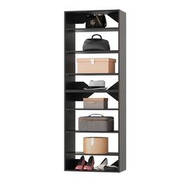 Roomtec - 31.5 in Black Modular Closet System Unit-Customizable Wall Mounted Walk-In Closets for Bedroom or Walk-in Closet - Black