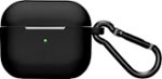 Best Buy essentials™ - Silicone Case for Apple AirPods (3rd Generation) - Black