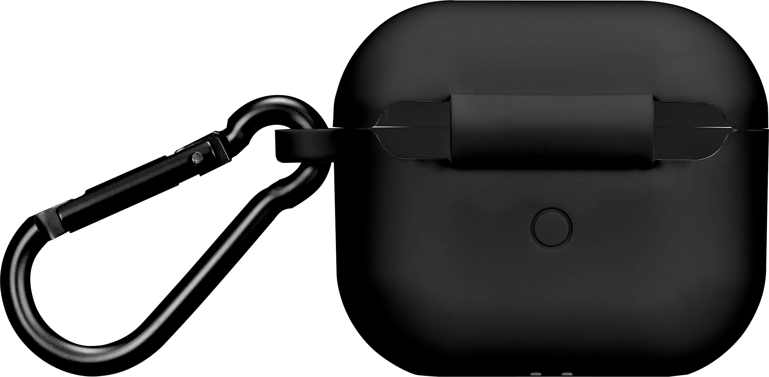 Alt View 11. Best Buy essentials™ - Silicone Case for Apple AirPods (3rd Generation) - Black.