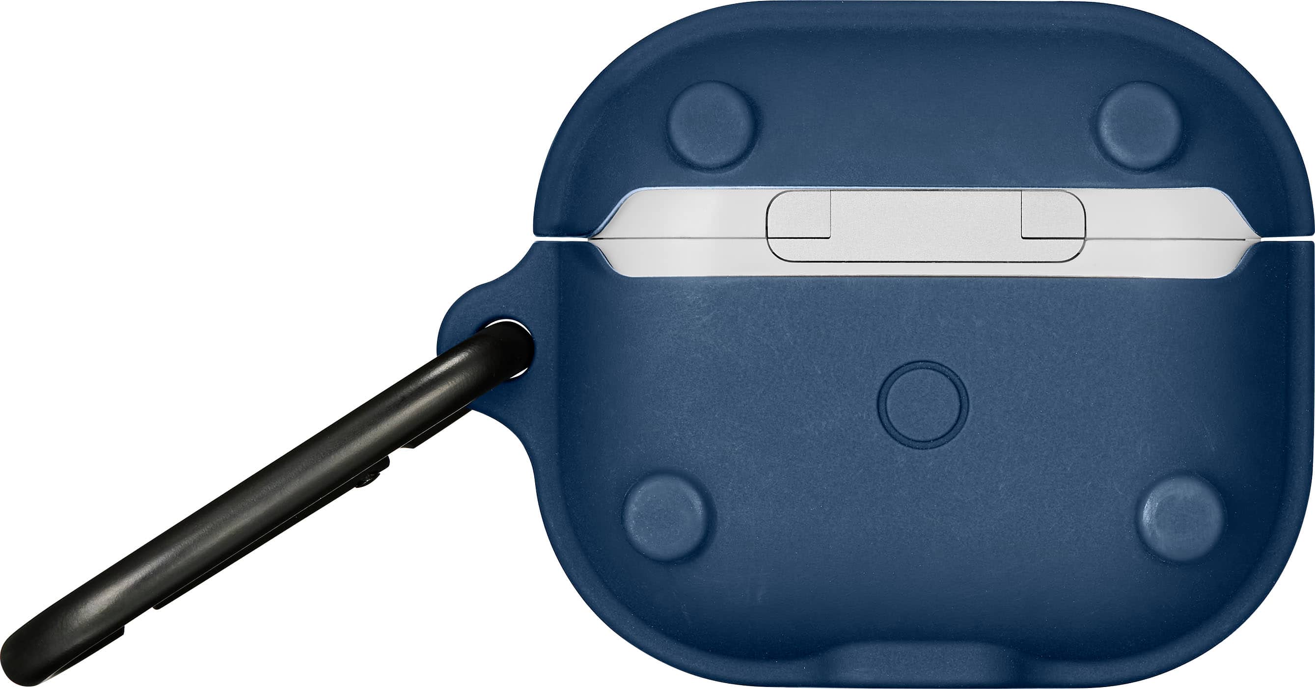 Alt View 12. Insignia™ - Magnetic Silicone Case for Apple AirPods (3rd Generation) - Blue.