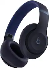 Front. Beats - Beats Studio Pro - Wireless Noise Cancelling Over-the-Ear Headphones - Navy.