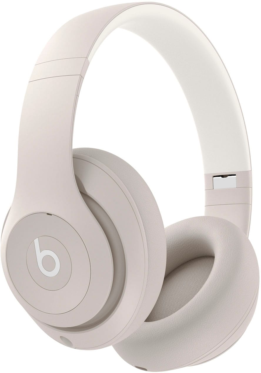 Alt View 11. Beats - Beats Studio Pro - Wireless Noise Cancelling Over-the-Ear Headphones - Sandstone.