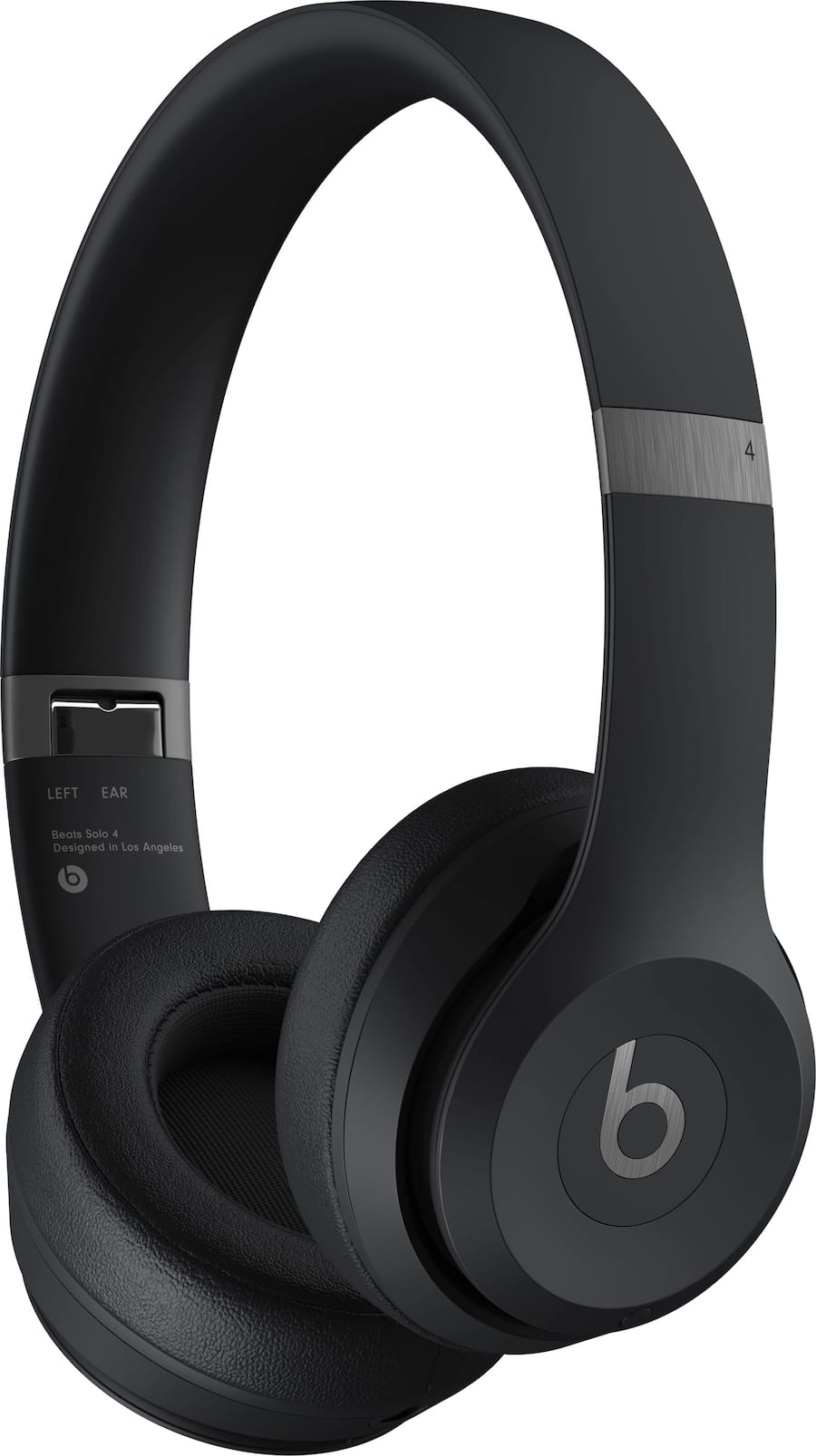 Beats Solo 4 Wireless On Ear Headphones Matte Black MUW23LL Beats Solo 4 Wireless On Ear Headphones Matte Black MUW23LL