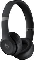 Beats - Solo 4 True Wireless On-Ear Headphones - Matte Black - Front_Zoom