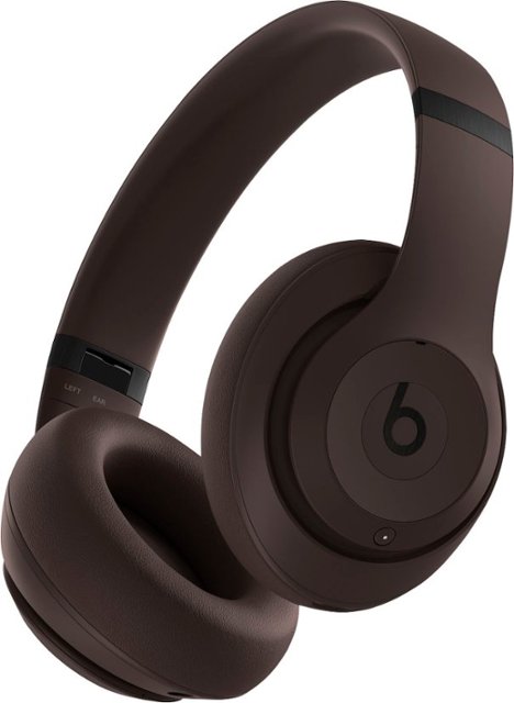 Front. Beats - Beats Studio Pro - Wireless Noise Cancelling Over-the-Ear Headphones - Deep Brown.