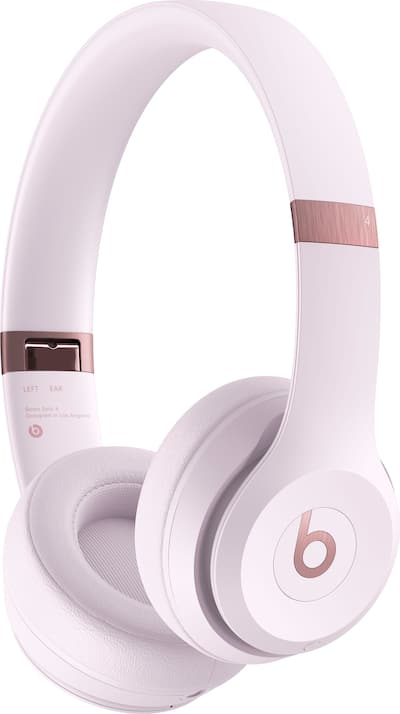 Beats Solo 4 True Wireless On Ear Headphones Cloud Pink Beats Solo 4 True Wireless On Ear Headphones Cloud Pink