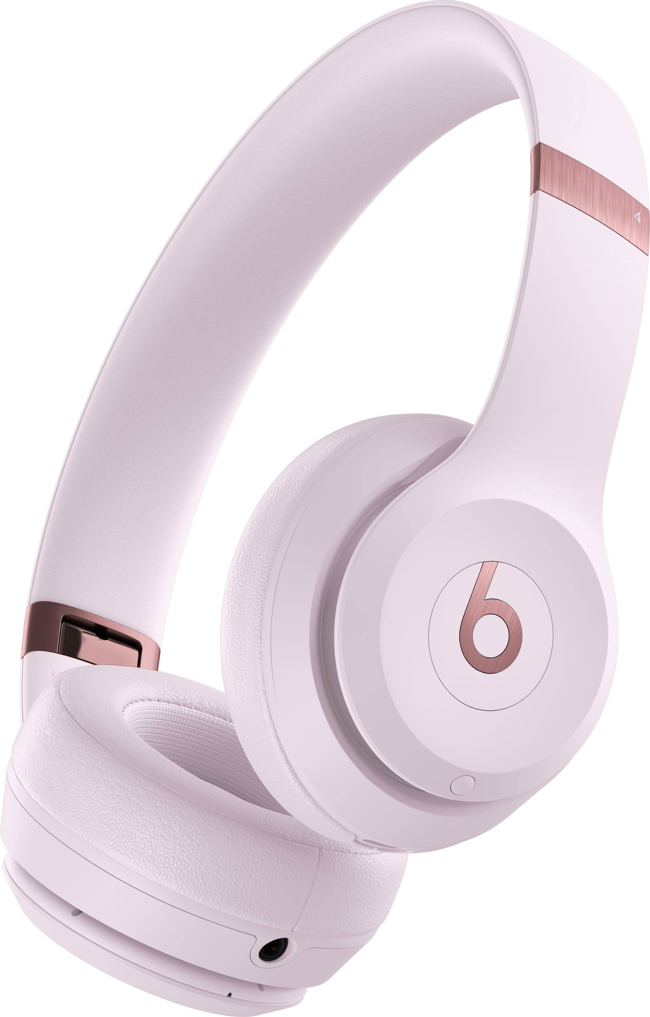 Beats Solo 4 True Wireless On Ear Headphones Cloud Pink MUW33LL A Beats Solo 4 True Wireless On Ear Headphones Cloud Pink MUW33LL A