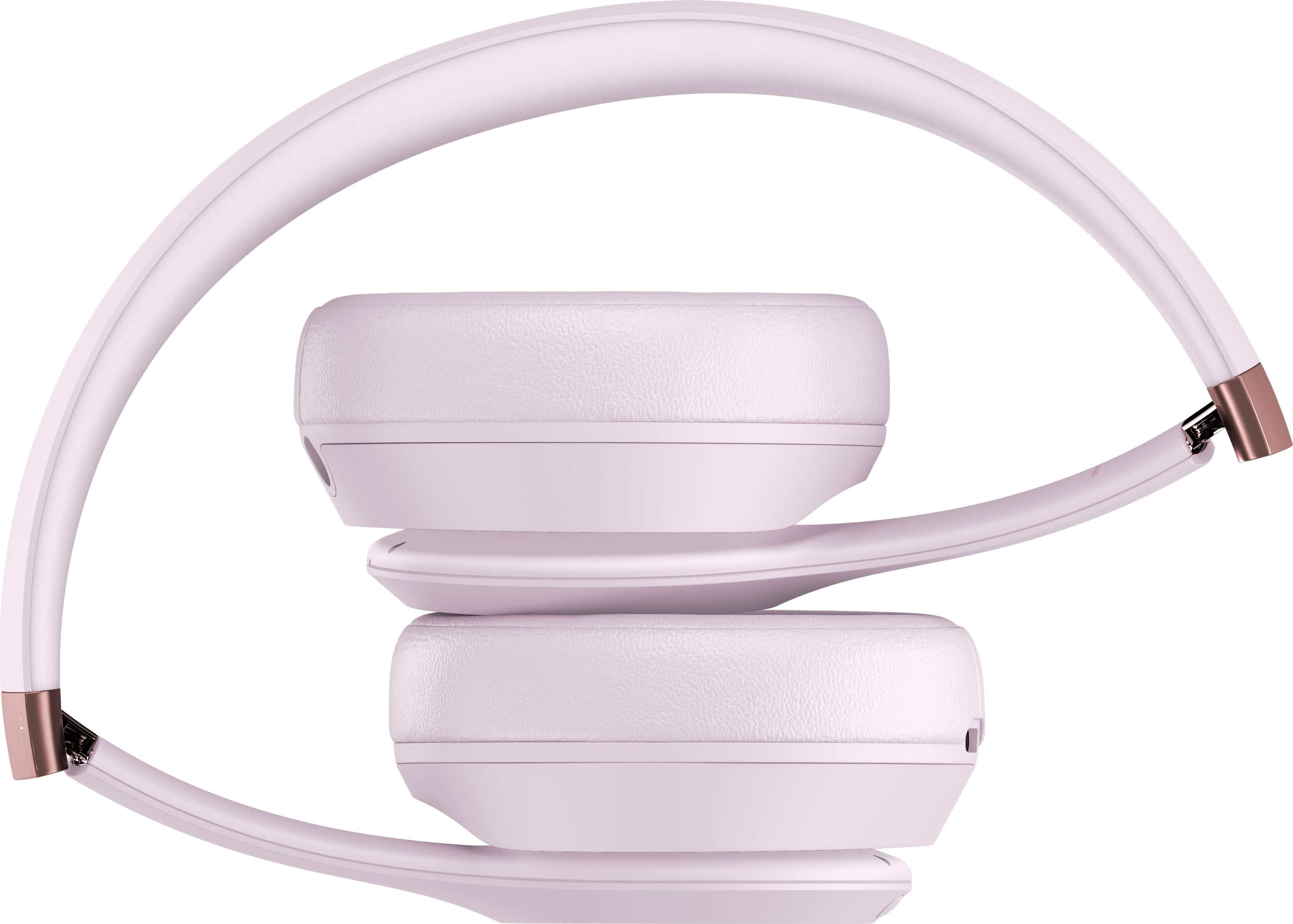 Left. Beats - Solo 4 True Wireless On-Ear Headphones - Cloud Pink.