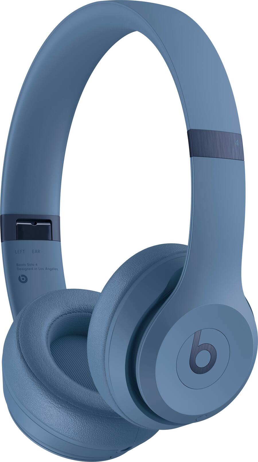 Beats Solo 4 オンイヤーワイヤレスヘッドフォン – スレートブルー Beats Solo 4 Wireless On Ear Headphones Slate Blue MUW43LL/A