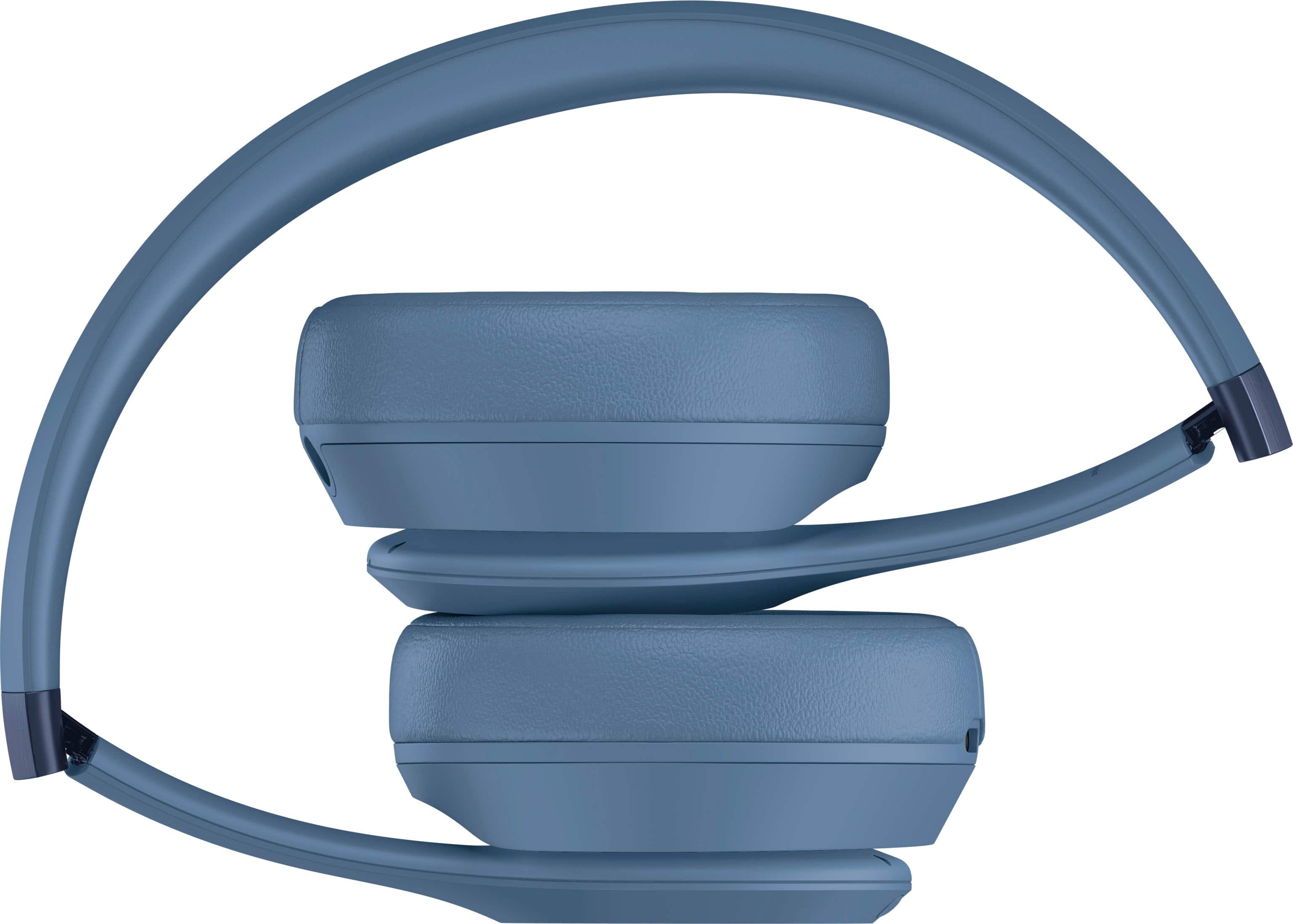 Left. Beats - Solo 4 True Wireless On-Ear Headphones - Slate Blue.