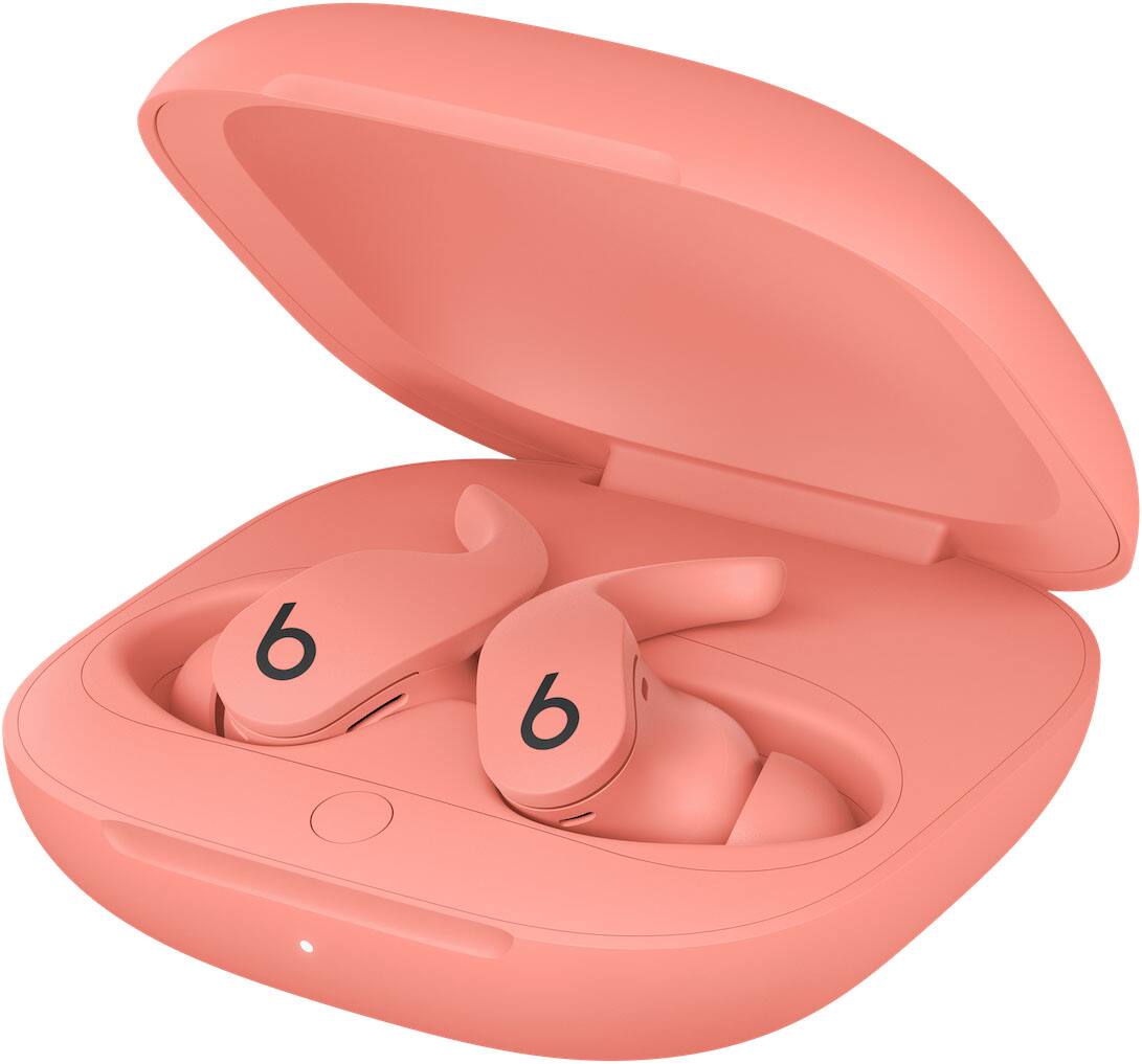 Alt View 14. Beats - Beats Fit Pro True Wireless Noise Cancelling In-Ear Earbuds - Coral Pink.