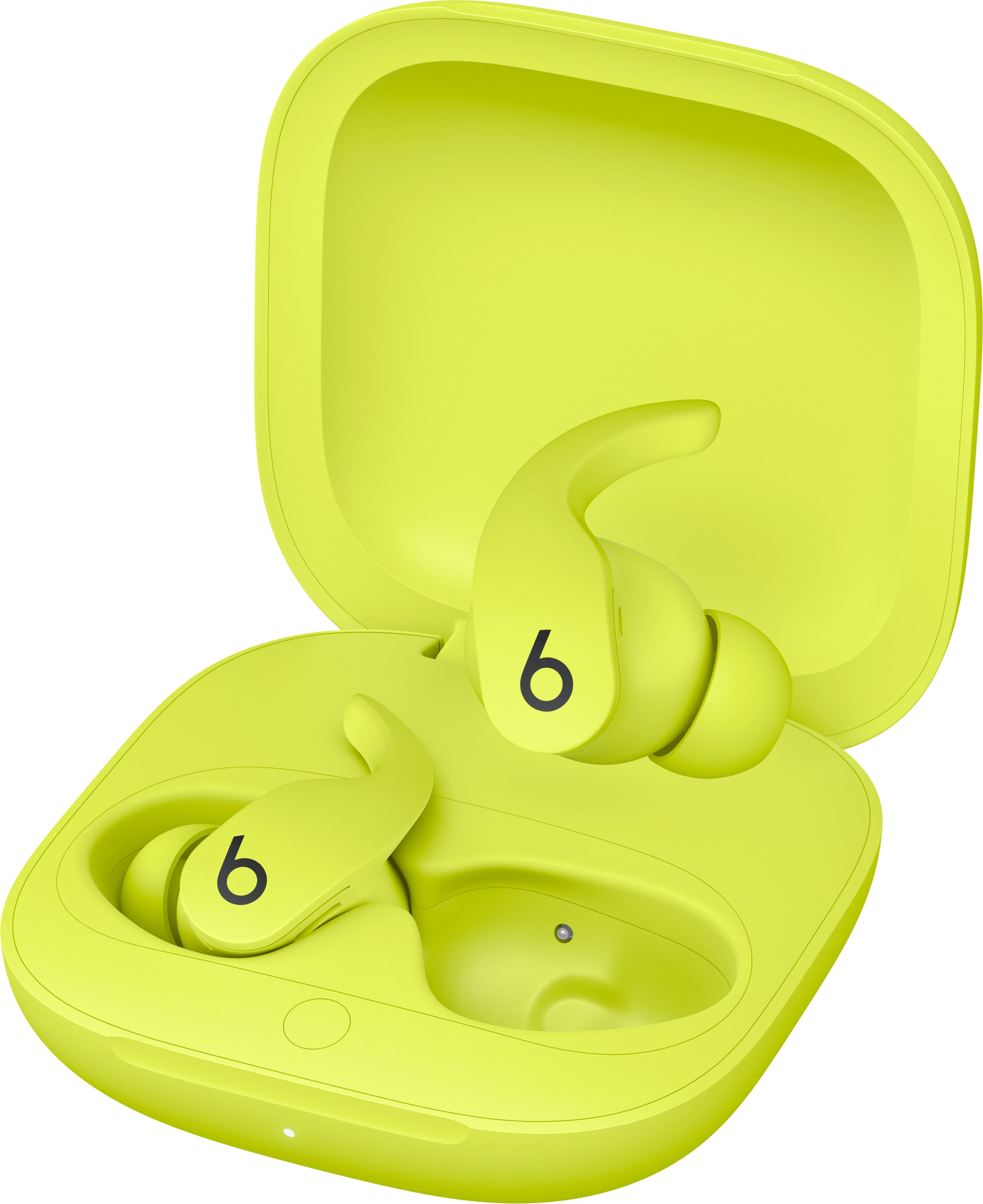 Angle. Beats - Beats Fit Pro True Wireless Noise Cancelling In-Ear Earbuds - Volt Yellow.