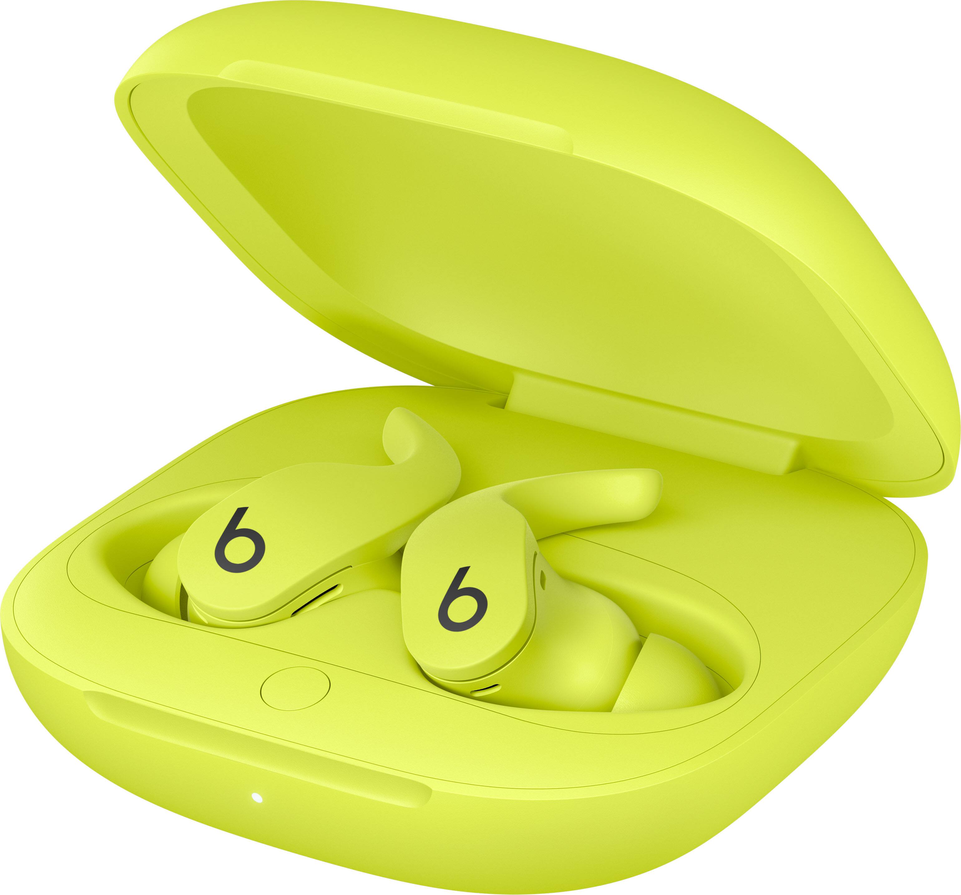 Alt View 14. Beats - Beats Fit Pro True Wireless Noise Cancelling In-Ear Earbuds - Volt Yellow.