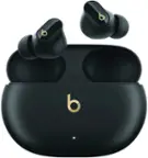 Front. Beats - Beats Studio Buds + True Wireless Noise Cancelling Earbuds - Black/Gold.