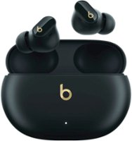 Beats Studio Buds + True Wireless Noise Cancelling Earbuds - Black/Gold - Front_Zoom