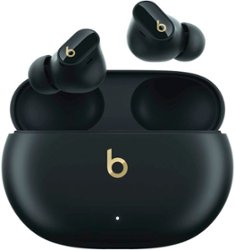 Beats by Dr. Dre - Beats Studio Buds + True Wireless Noise Cancelling Earbuds - Black/Gold - Front_Zoom