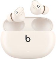 Beats Studio Buds + True Wireless Noise Cancelling Earbuds - Ivory - Front_Zoom