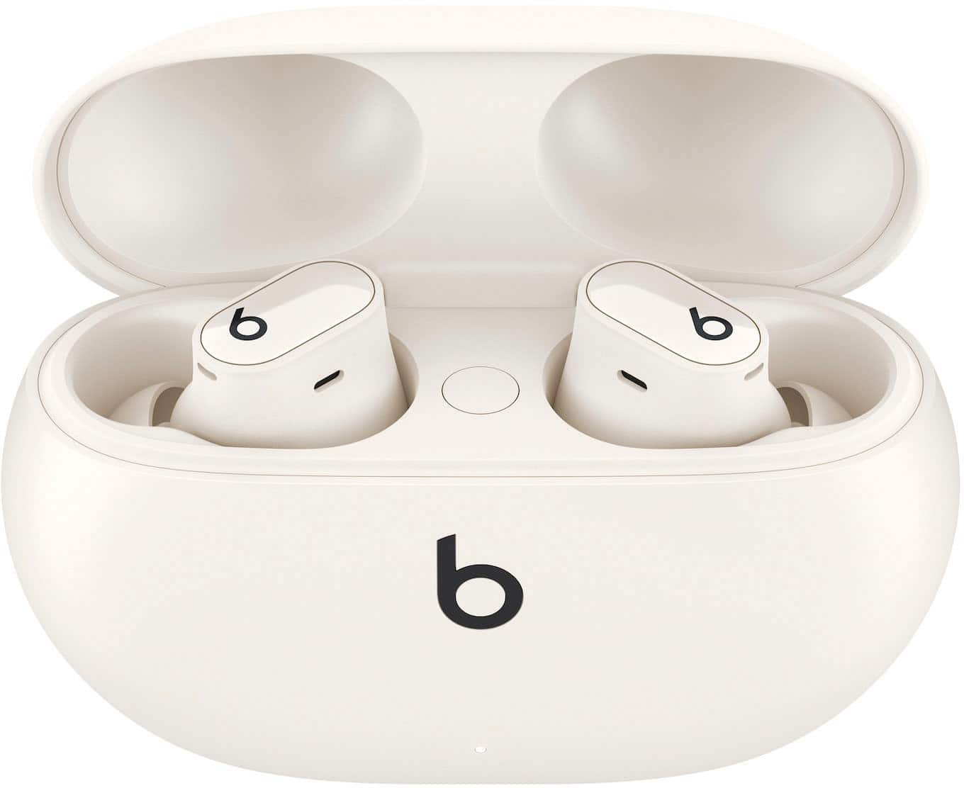Alt View 12. Beats - Beats Studio Buds + True Wireless Noise Cancelling Earbuds - Ivory.