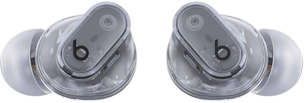 Angle. Beats - Beats Studio Buds + True Wireless Noise Cancelling Earbuds - Transparent.