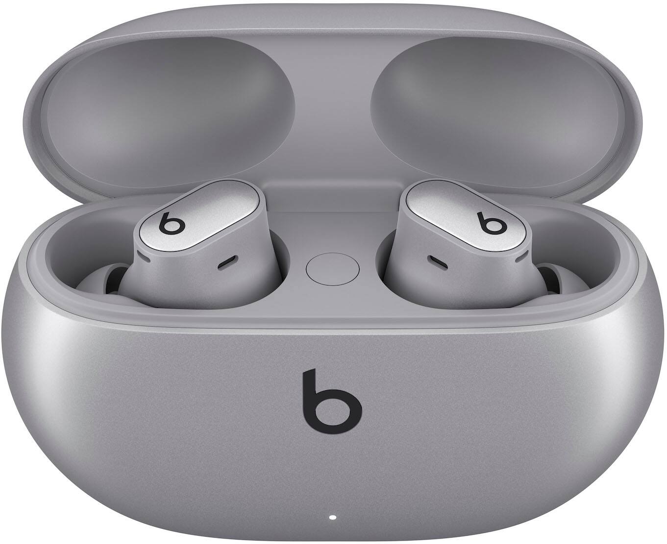 Alt View 12. Beats - Beats Studio Buds + True Wireless Noise Cancelling Earbuds - Cosmic Silver.