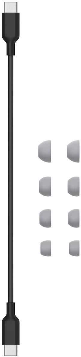 Alt View 14. Beats - Beats Studio Buds + True Wireless Noise Cancelling Earbuds - Cosmic Silver.