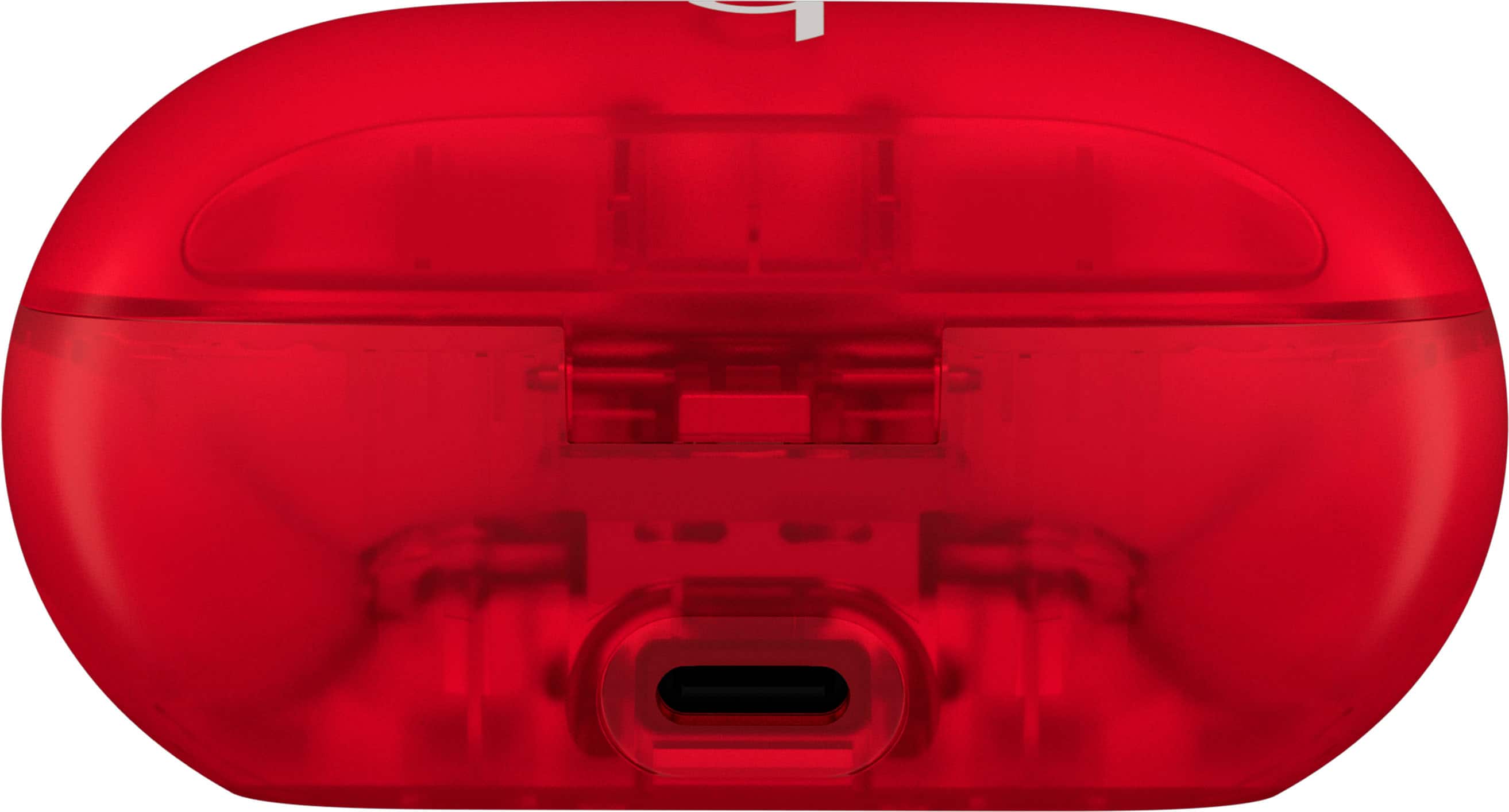 Alt View 11. Beats - Solo Buds True Wireless Earbuds - Transparent Red.