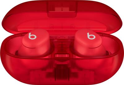 Beats Solo Buds True Wireless Earbuds Transparent Red MUW03LL/A Beats Solo Buds True Wireless Earbuds Transparent Red MUW03LL/A
