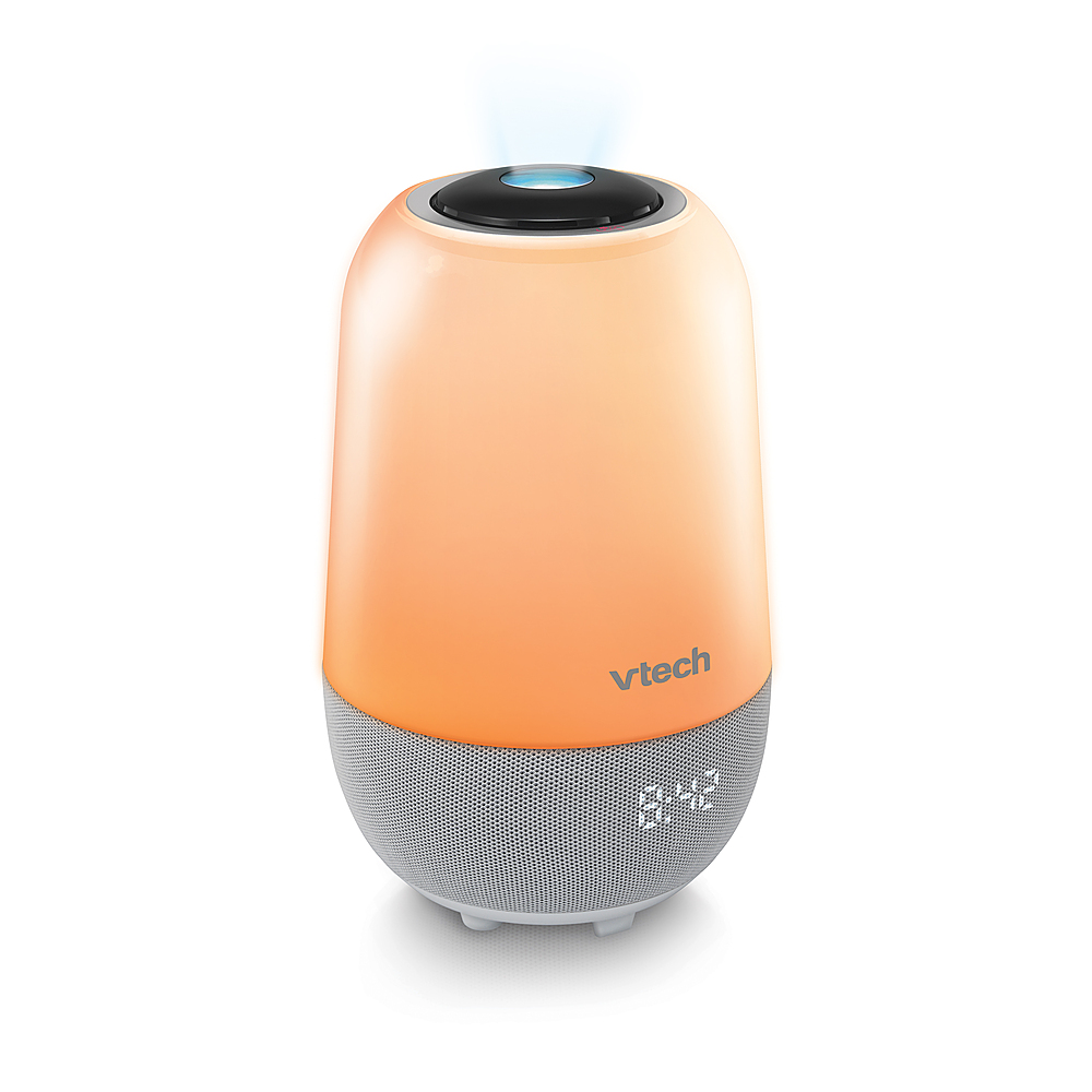 Angle View: VTech - Sleep Training Soother Portable Bluetooth Speaker - White