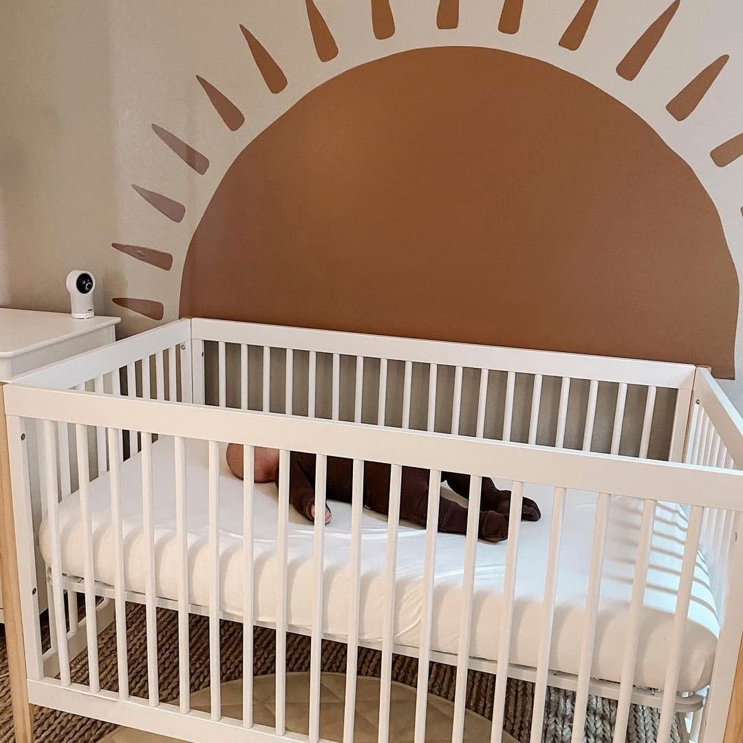 Alt View 17. VTech - 1080p Smart WiFi Remote Access 360 Degree Pan & Tilt Video Baby Monitor with 5” Display, Night Light - White.