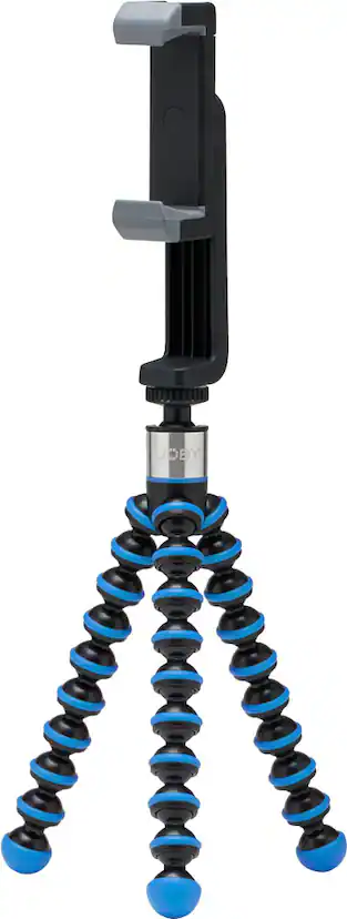 Joby - GorillaPod Go Content Creator Tripod - Black/Blue Joby - GorillaPod Go Content Creator Tripod - Black/Blue
