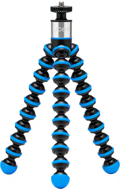 Joby - GorillaPod Go Content Creator Tripod - Black/Blue Joby - GorillaPod Go Content Creator Tripod - Black/Blue
