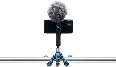 Joby - GorillaPod Go Content Creator Tripod - Black/Blue Joby - GorillaPod Go Content Creator Tripod - Black/Blue