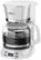 Front Zoom. Bella - 12-Cup Programmable Coffee Maker - White.