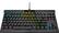 Angle. CORSAIR - K70 RGB TKL Wired Optical-Mechanical OPX Linear Keyswitches Gaming Keyboard with 8000Hz Polling Rate - Black.