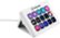 Front. Elgato - Stream Deck MK.2 Full-size Wired USB Keypad with 15 Customizable LCD keys and Interchangeable Faceplate - White.