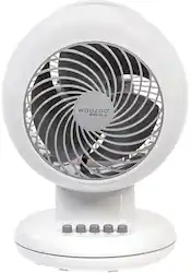 WOOZOO - Compact Personal Oscillating Fan - White - Front_Zoom