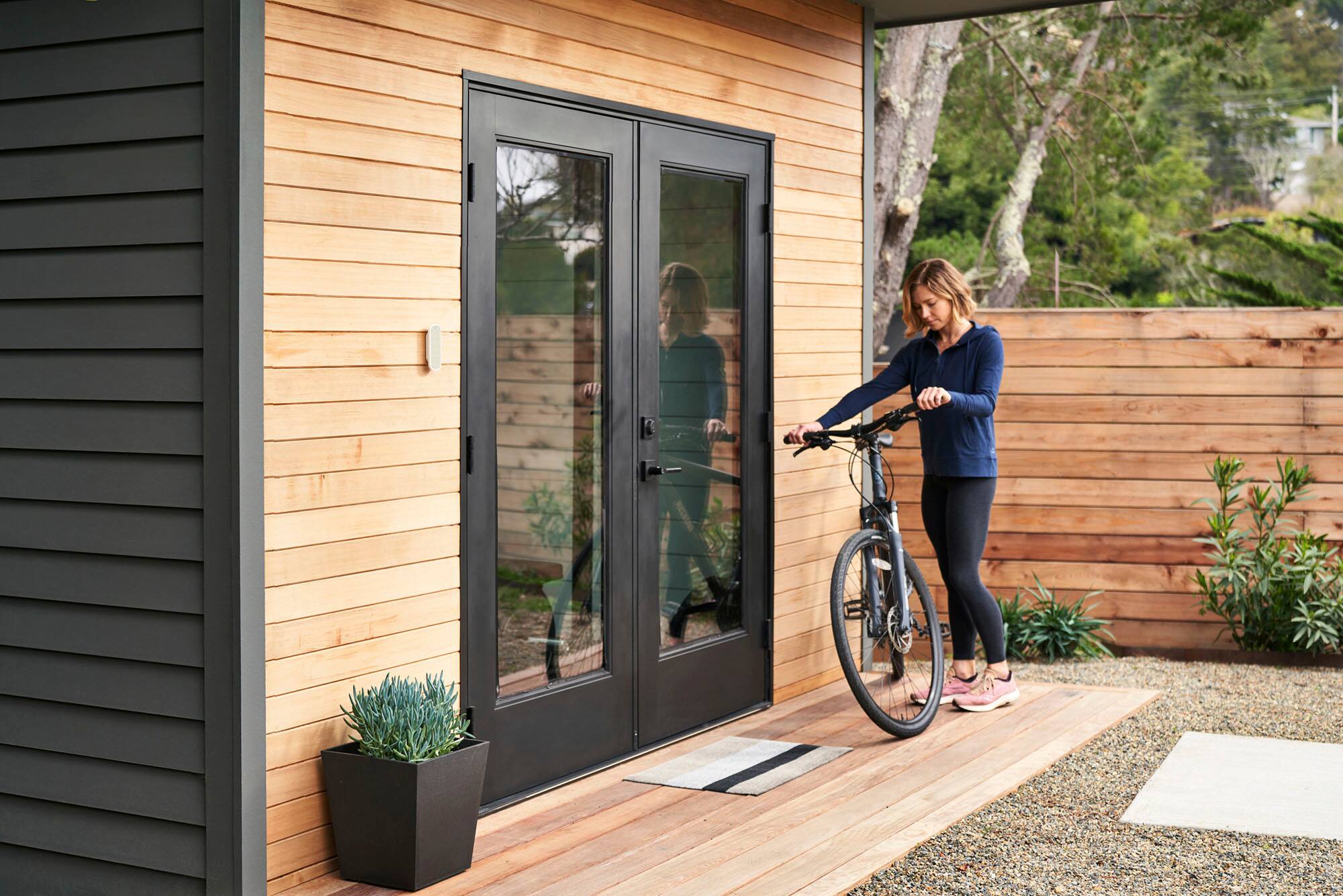 Alt View 12. Level - Backlit Bluetooth Keypad – Smart Keypad for Level Locks with Sharable Key Codes - White.