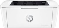 Front Zoom. HP - LaserJet M110w Wireless Black and White Laser Printer - White.