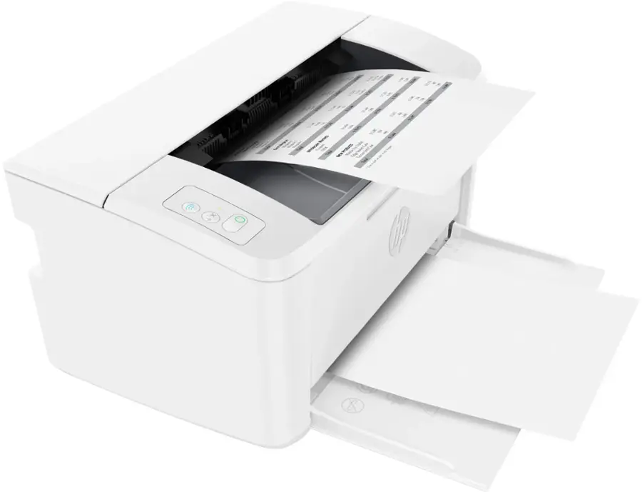 Alt View 15. HP - LaserJet M110w Wireless Black and White Laser Printer - White.