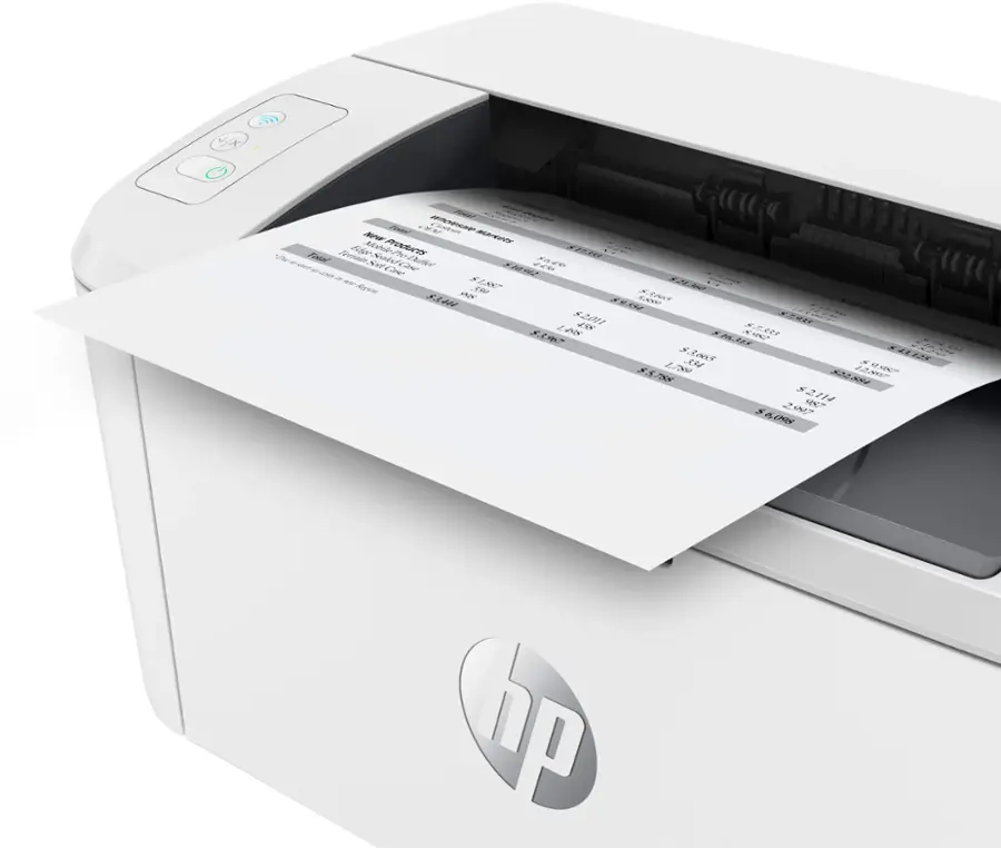 Alt View 17. HP - LaserJet M110w Wireless Black and White Laser Printer - White.